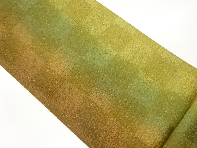 JAPANESE FUKURO OBI / MATELASSE / CHECKERED